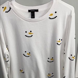 A snowman sweater